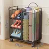 Estante de almacenamiento para el hogar para equipo de fitness, deportes, yoga, almacenamiento duradero, almacenamiento móvil para raquetas y pelotas, estante para huecos