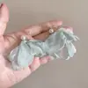 Pendientes Súper Hada de la Costa, Pendientes de Chifón Floral con Diseño de Pétalos de Nicho, Dulces Falsos, Pendientes Suaves y de Alta Gama con Elegancia