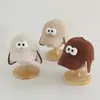 Chapéu de Inverno Espesso de Lã com Proteção para Orelhas, Bico de Pato e Desenho de Pato com Olhos Grandes para Meninos e Meninas, Chapéu Quente para Bebês