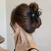 Nuevo clip de tiburón 2026 para otoño e invierno, pinza para el cabello de gran tamaño de alta gama para mujeres con cabello abundante, con diseño de lazo