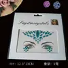 Atacado de Ponto Cruz Fronteiriço Adesivos de Diamante para Festival de Música para Crianças Adesivos de Diamante de Cristal Adesivos para Olhos e Rosto de Show de Concurso Mascarado