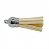 Nuevo Colgante de Borla de Terciopelo Coreano de 3 cm Fleco de Mini Borla Accesorios DIY Hechos a Mano Borla Galvanizada