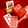 Baralho Personalizado com Núcleo Preto para Guandan, Cartas de Jogo de Tabuleiro, Impressão de Cartas com Seu Próprio Design e Logotipo, Fornecimento Direto do Fabricante