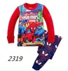Comércio Exterior Roupas Infantis Meninos e Meninas Bebê Desenho Animado Preto Batman Roupas de Casa Conjunto de Pijamas Algodão