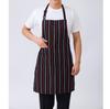 Catering Chef Ropa de Trabajo Colgante de Cuello Anti-Manchas Delantal para Suciedad Restaurante Occidental Cafetería Postre Pizzería Delantal de Trabajo