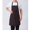 Delantal de Cuello Colgante Catering Chefs Hombres y Mujeres Anti-Manchas y Resistente a Manchas Restaurante Occidental Cafetería Tienda de Postres Pizza Comedor Ropa de Trabajo