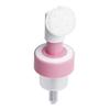 Escova de Silicone em Forma de Coração com 40 Dentes com Tampa Escova Macia Cabeça Bomba Escova de Limpeza de Roupas e Sapatos Cabeça de Escova Bomba para Espuma de Limpeza Personalização