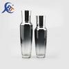 Botella Negra Pequeña 20-120ml Botella para Tónico Loción Esencia Set de Productos para el Cuidado de la Piel Botella de Vidrio Botella al Vacío Cosméticos