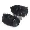Sapatos de algodão para bebê de 0 a 1 ano sapatos de princesa fofos para bebê menina sapatos de algodão elásticos de cano baixo sapatos fofos para meninas 2750