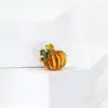 Broche Europeu e Americano de Liga de Esmalte para Halloween com Tema de Abóbora, Acessório de Broche Multifuncional Anti-Exposição