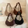 Bolso de Hombro de Lunares con Lazo de Alto Estilo 2026 para Mujer, Bolso de Mano Plegado Estilo Coreano, Bolso Sencillo y Versátil Tipo Dumpling