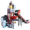 Máquina compactadora vertical de chatarra de aluminio y espuma de hierro, máquina compactadora y briquetadora de chatarra metálica, máquina compactadora de polvo de cobre y polvo de aluminio