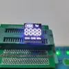 Fornecimento direto da fábrica tela digital LED de áudio linha única 7 segmentos branco 4MM carcaça ultrafina display de microfone 1516W