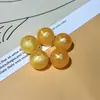 Cuentas Redondas Acrílicas Perladas de 16 mm con Agujero Recto, Cuentas Sueltas Coloridas para Cadenas de Teléfono DIY, Bolsos, Accesorios para el Cabello y Accesorios de Joyería