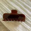 Pinza para el Cabello de Acetato Retro de Alta Gama Estilo Coreano Nuevo Modelo 2026 Estilo Perezoso Pinza de Moda Pinza de Tiburón Accesorio para el Cabello para la Parte Posterior de la Cabeza