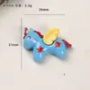 Acessórios de resina DIY de desenho animado princesa de contos de fadas cola cremosa presilhas de cabelo capa de celular pingentes para sapatos chaveiros pingentes