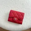 2026 Nuevo Modelo Cartera Larga de Piel de Vaca con Patrón de Caviar 70% de Descuento Bolso de Mano con Cadena Bolso Cruzado Cartera de Piel Genuina para Mujer