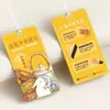 Pegatinas personalizadas para pasteles de luna de carne fresca y nuez del Festival de Medio Otoño, tiras largas autoadhesivas, pastelería estilo Suzhou con yema de huevo, decoración para caja de regalo de jamón de Yunnan