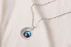 X629 Venda Quente Transfronteiriça Tendências da Moda Europeia e Americana Céu Estrelado e Lua Colar de Tempo Personalizado Estilo Tendência Personalizado Atacado