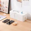 Suministrado Directamente por el Fabricante, Caja de Plástico para Almacenamiento de Cables, Caja para Cables de Regleta, Caja Organizadora de Cables, Caja de Almacenamiento para Cables de Datos y Tomas