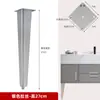 Soporte de pata para mueble de baño Pies metálicos Patas para mueble de TV Patas de soporte para lavabo Patas para mueble tocador Patas para mesa de café Aleación de aluminio