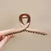 Pinza para el Cabello Fino con Diseño Floral, Pasador de Gama Alta para Mujer, Nuevo Modelo 2026, Pinza de Tiburón de Tamaño Mediano