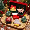Broche de Peluche de Santa Claus Insignia Ambiente Festivo Accesorios a Juego Árbol de Navidad Muñeco de Nieve Pin Lindo