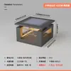 Luz de Jardín Impermeable para Exteriores, Luz de Poste Alimentada por Energía Solar, Luz Superior para Poste de Valla de Villa, Modelo Alimentado por Electricidad