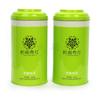 Latas Ovaladas para Chá Verde Latas Personalizadas Rizhao Green Tea Caixa de Ferro Caixa de Embalagem Latas de Chá Latas Fabricantes