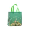 Bolsa Não Tecida Estampada com Lua Transfronteiriça Festa de Feriado Presente Bolsa Tote Tridimensional Bolsa de Embalagem para Presente Impermeável Laminada