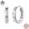Brincos de Moissanita Evelle Fashion para o Dia a Dia Brincos de Prata Esterlina S925 Joias Joias Versáteis Brincos de Luxo Leve para Mulheres