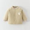40g Top de Algodón Acolchado Delgado Ropa para Bebé Algodón Puro Clase A Cárdigan Invierno Manga Larga Abrigo de Algodón para Bebé Chaqueta Ropa para Niños Anyang