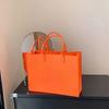 Bolso de Mano Simple de Fieltro Transfronterizo Gran Capacidad Portátil Bolsa de Compras Tote Bag Centro Comercial Supermercado Bolsa de Regalo Souvenir
