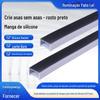 Lâmpada de silicone sem desgaste com manga lâmpada de silicone macio com tira de cobertura lâmpada linear led calha tira de cobertura da lâmpada máscara embutida