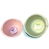 Lavabo Personalizado Creativo de Color Sólido Engrosado y Elegante con Doble Asa Venta al por Mayor Artículos Esenciales Diarios para el Hogar Plástico Duradero para Uso Doméstico