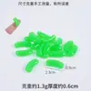 Mini Grande Colorido Modelo de Jujuba Simulação Doce Macio Boneca de Açúcar Qq Casa de Boneca DIY Acessórios de Decoração de Sobremesa Feitos à Mão