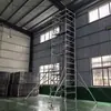Andaime Móvel de Liga de Alumínio Construção de Fábrica Industrial Andaime Rhea de Instalação Rápida Andaime Móvel de Liga de Alumínio Personalização