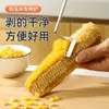 Descascador e Debulhador Manual de Milho para Cozinha Doméstica, Gadget de Remover Grãos de Milho em Aço Inoxidável