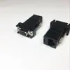 Orificio 94599 Pin 8P8C Macho y Hembra Conector Dbrj Puerto de Red Negro Rs232 a Puerto Serie Com Hembra a Vinilo