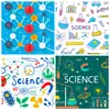 12 Folhas de Papel para Diário de Experimentos Científicos de Compra Direta Transfronteiriça Scrapbook DIY Papel de Fundo Feito à Mão a Preço Fixo
