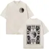 Camiseta Rapper Damso Beyah Tour 2026 Lavada Retrô Masculina Feminina Moda Hip Hop Manga Curta