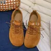 Versão em Couro Bico Redondo Sapatos de Treino Alemães Retrô Sapatos Femininos Solado Macio Confortáveis Sapatos de Uma Sola Mary Jane Cobertura Total Sapatos Birkenstock
