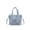 Bolsa Bucket Color Block da Moda para Mulheres Verão 2026 Novo Estilo Coreano Moda Pingente de Estrela Bolsa de Mão para Menina