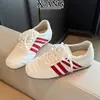 Zapatos cómodos de cuero genuino con suela blanda, zapatillas de entrenamiento alemanas estilo ballet con cordones, zapatos para mujer, zapatillas deportivas casuales transpirables de verano