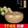 Bol de Cristal Salón de Belleza Bol Pequeño Bol de Película Protectora Bol para Mascarilla Plato para Aceite Olla de Cristal para Aceite Herramienta Duradero Masaje Limpiar