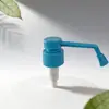 Cabezal de bomba rociadora de varilla larga personalizado de fábrica 28 dientes desinfectante de manos un solo orificio cabezal de bomba rociadora de varilla larga bomba de gel de brazo largo