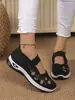 Temu Sapatos Casuais Femininos Transfronteiriços Fábrica Sapatos Macios Respiráveis Moda Sapatos de Mãe Sapatos Esportivos Femininos Dropshipping