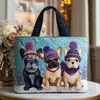 Bolsa de Ombro Tote Acolchoada com Estampa Moda Tendência Feminina Novo Produto 3D Transfronteiriço Temu Amazon