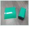 2 fundas termorretráctiles de PVC para baterías de litio 18650 y 2 fundas aislantes de la piel de la batería con película retráctil de color azul transparente