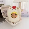 Pequeño Jade Yuy Peluche Colgante Ropa Lindo Personaje de Dibujos Animados Set 10cm Muñeca Suéter Gorro